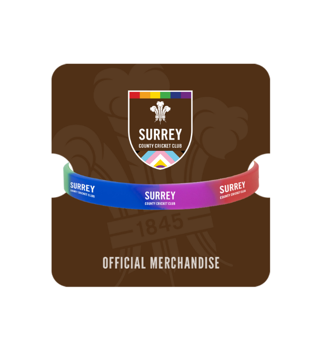 Surrey CCC  - Rainbow Wristband